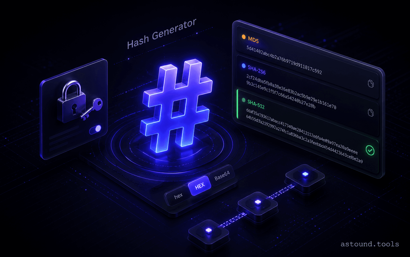Hash Generator — screenshot