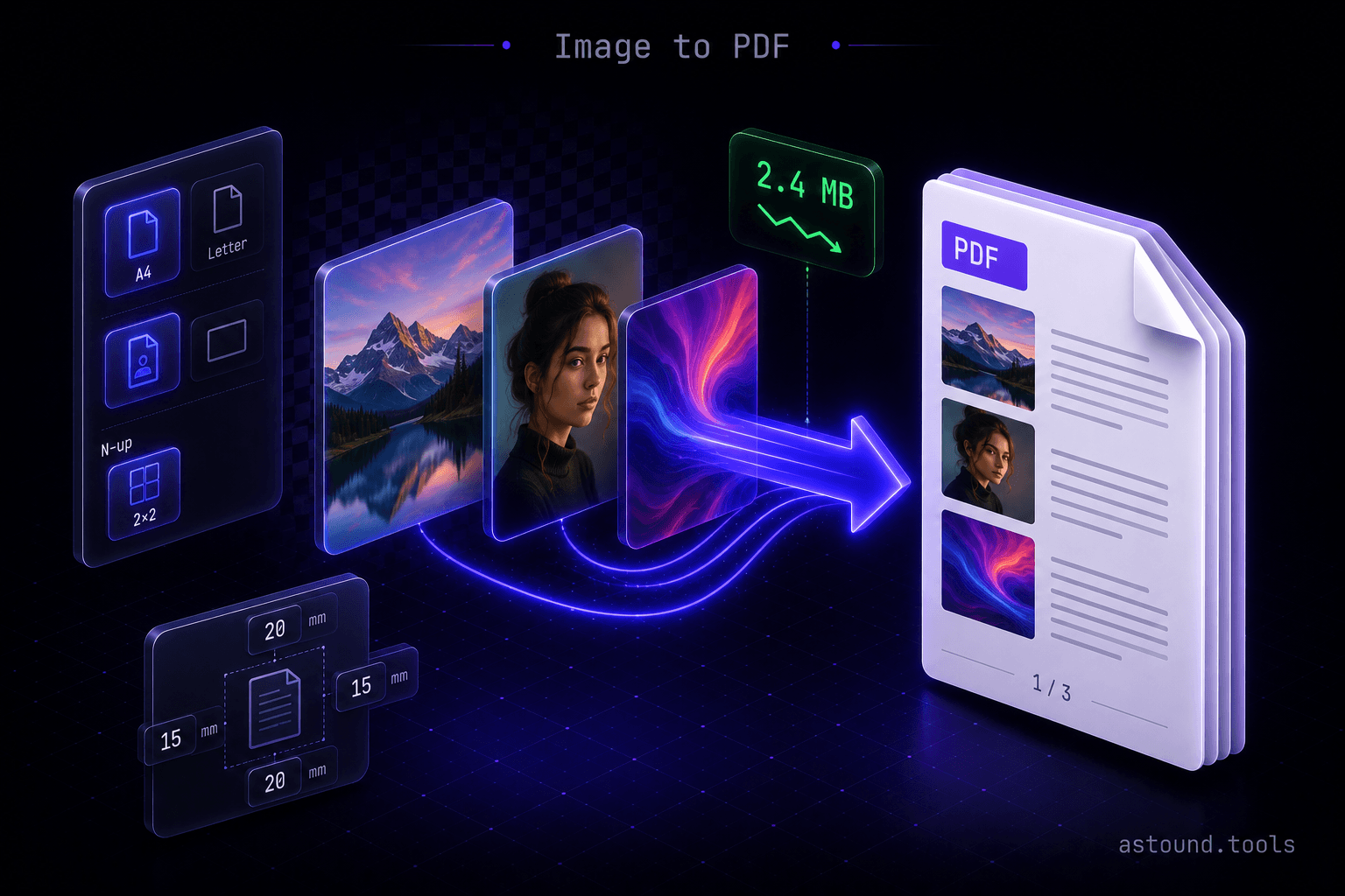 Image to PDF — screenshot