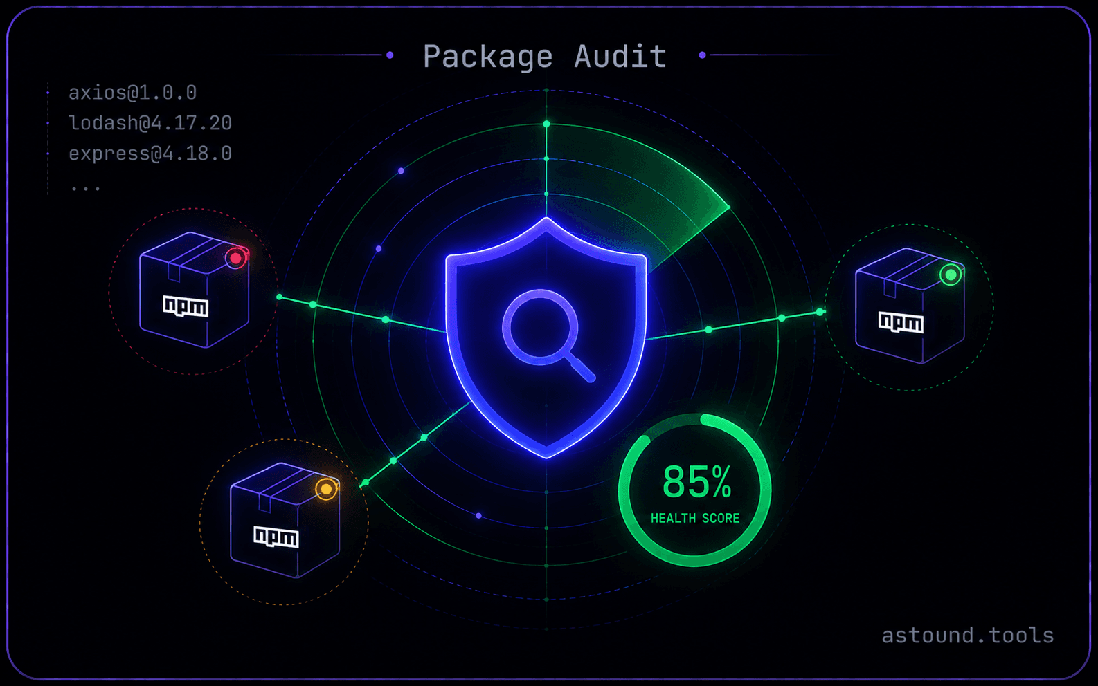 Package Audit — screenshot